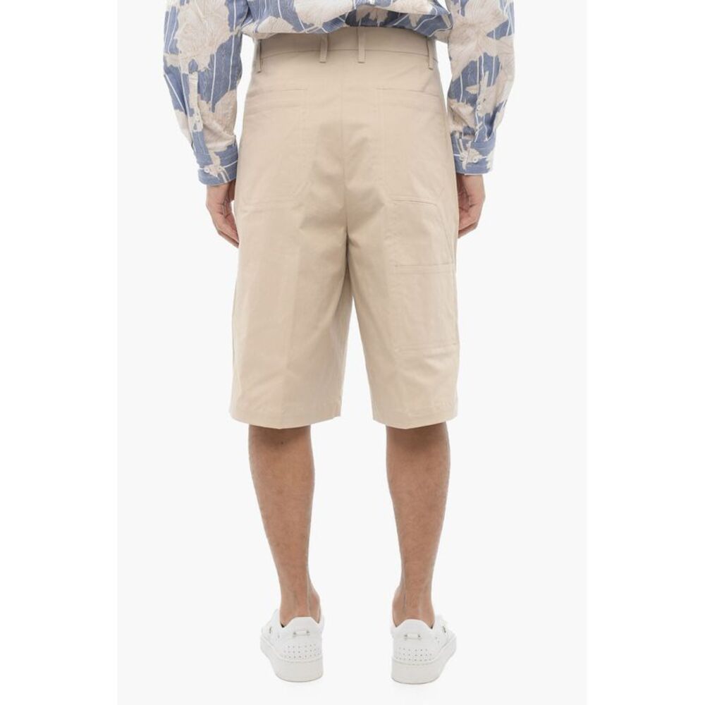 Straight-Fit Solid-Color Bermudas - Picture 5 of 5
